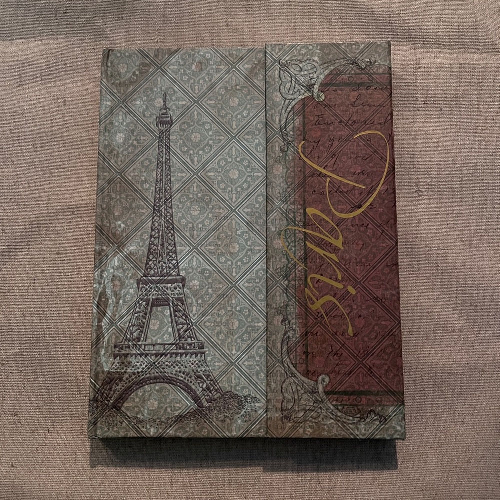 Hardcover journal diary notebook 120 sheets